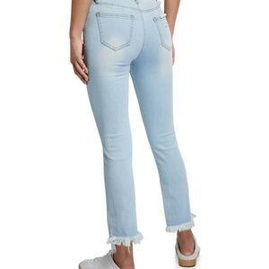 Evidnt Los Angeles York Straight‎ Crop Raw Hem Jeans NWT